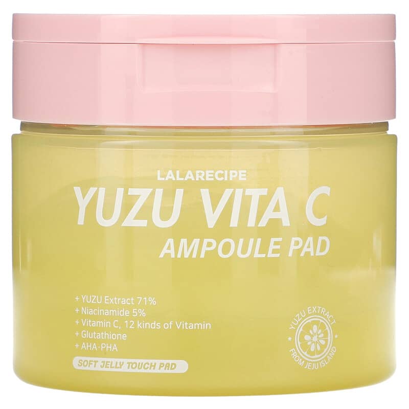 LaLaRecipe Yuzu Vita-C Ampoule Pad 150ml/80pcs