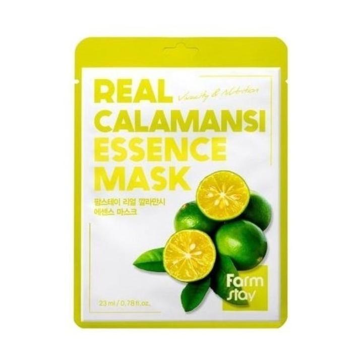 Farmstay Real Calamansi Essence Mask 23ml x 10pcs