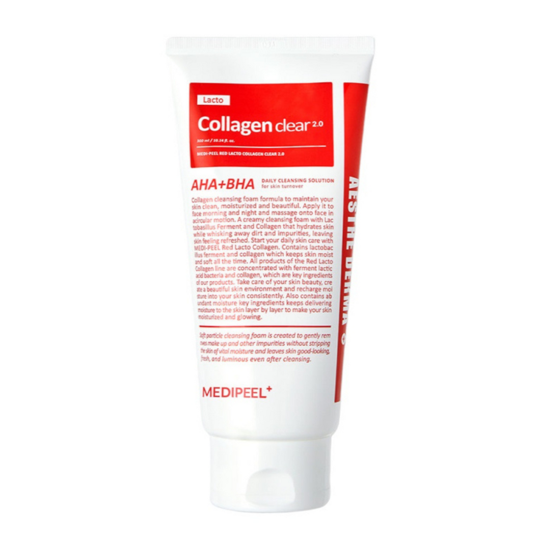 Medi-Peel Red Lacto Collagen Clear 2.0 AHA+BHA 300ml