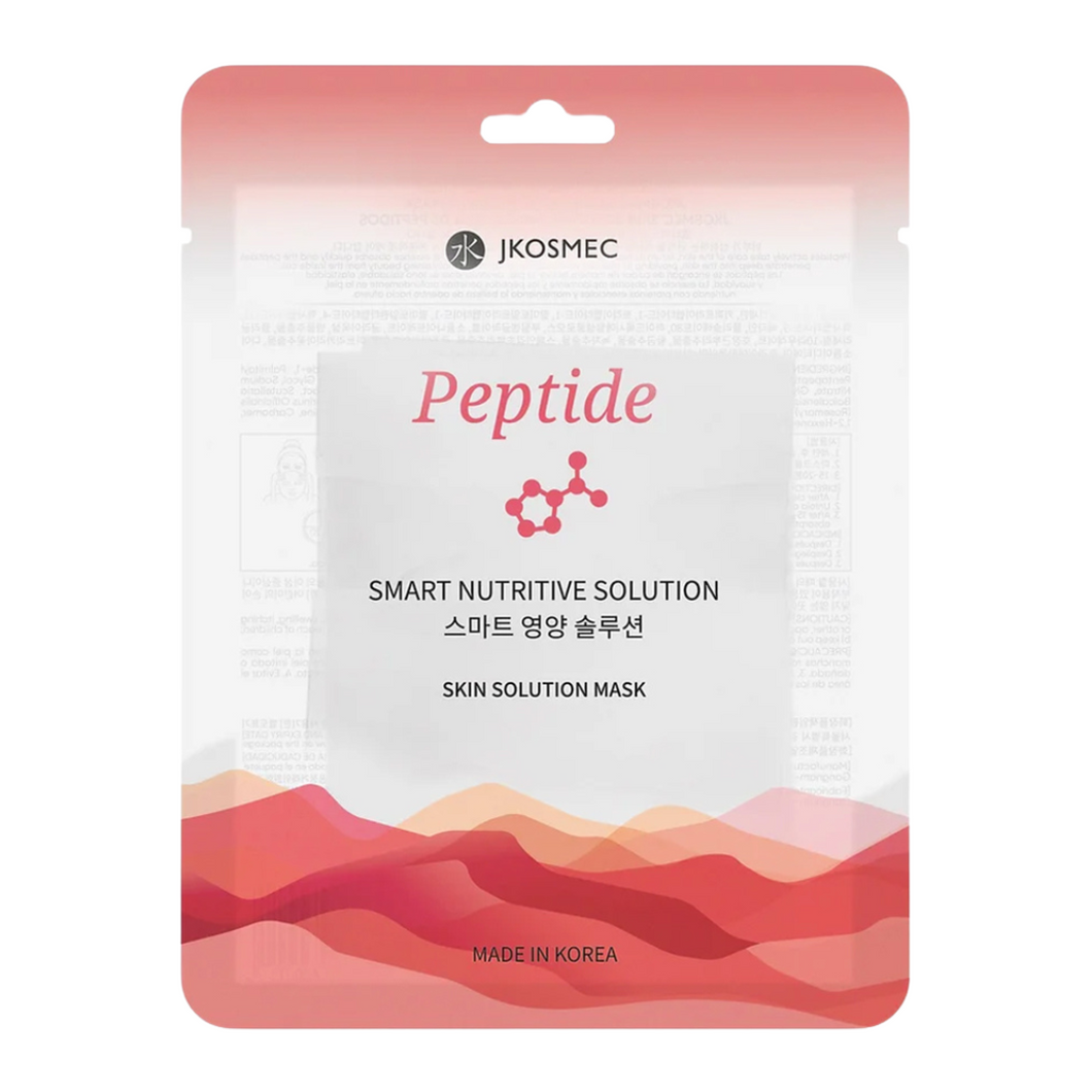 JKOSMEC Skin Solution Peptide Sheet Mask 10pcs