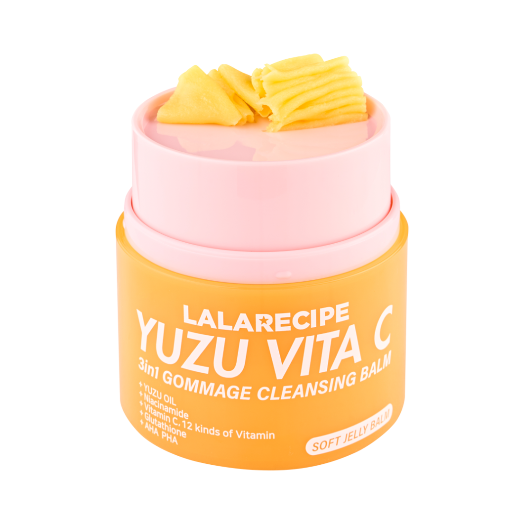 Lala Recipe Yuzu Vita C 3in1 Gommage Cleansing Balm 50ml