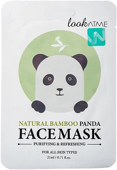 Look At Me Natural Bamboo Panda Face Mask 21ml