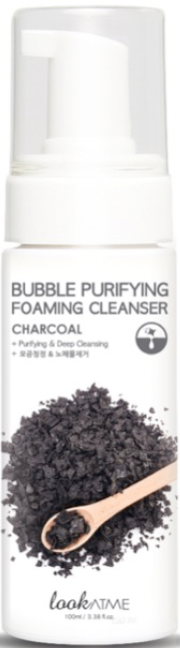 Look At Me Bubble Purifying Foaming Cleanser Charcoal 100ml