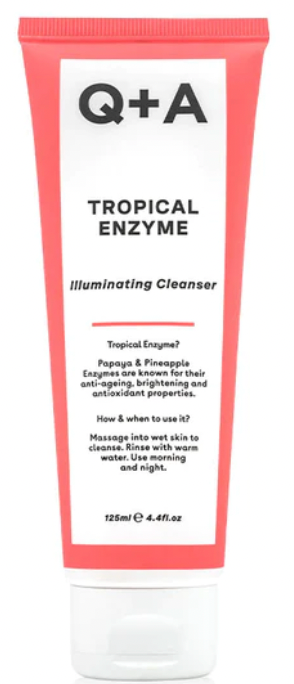 Q+A Tropical Enzyme Illuminating Cleanser 125ml