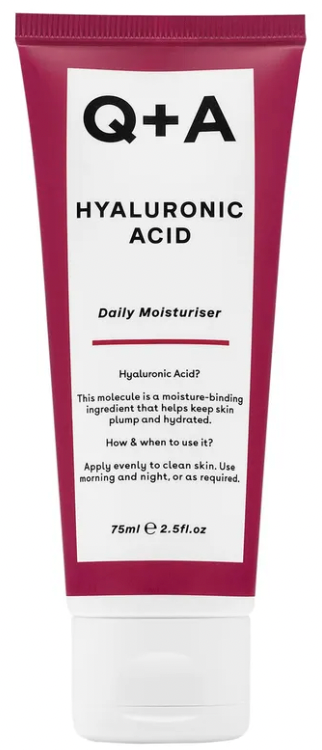 Q+A Hyaluronic Acid Moisturiser 75ml
