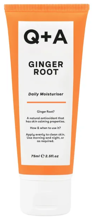 Q+A Ginger Root Daily Moisturiser 75ml
