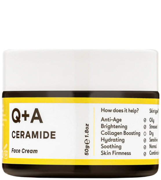 Q+A Ceramide Face Cream 50g
