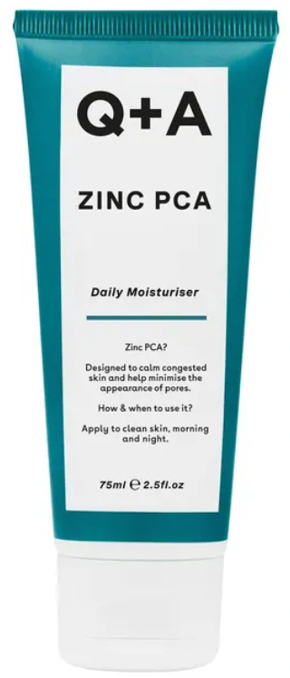Q+A Zinc PCA Daily Moisturiser 75ml