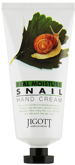 Jigott Real Moisture Snail Hand Cream 100ml
