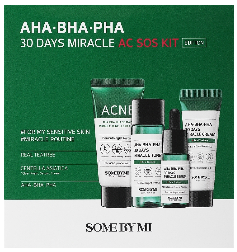 Some By Mi AHA BHA PHA 30 Days Miracle AC SOS Kit