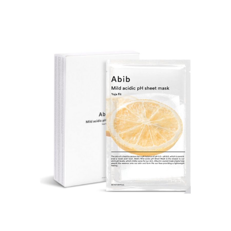 Abib Mild Acidic Ph Yuza Sheet Mask 10pcs