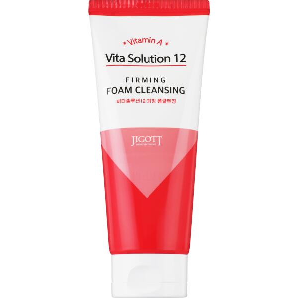 Jigott Vita Solution 12 Firming Foam Cleansing 180ml