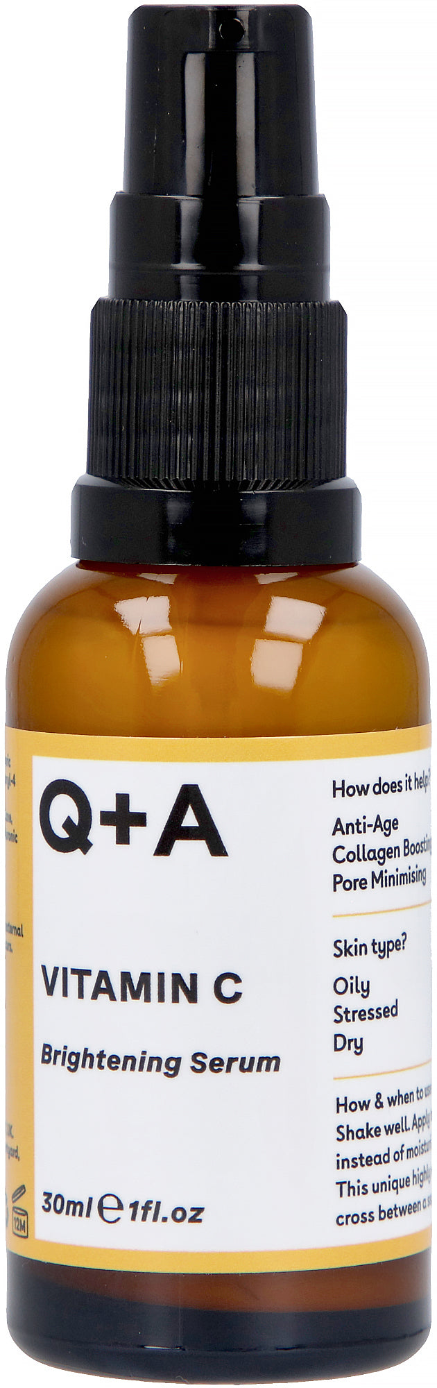 Q+A Vitamin C Brightening Serum 30ml