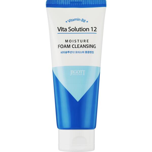 Jigott Vita Solution 12 Moisture Foam Cleansing 180ml