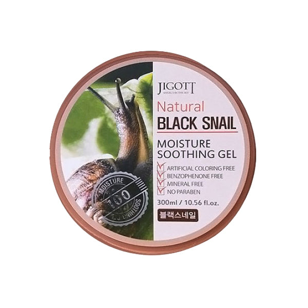 PRE-ORDER: Jigott Natural Black Snail Moisture Soothing Gel 300ml