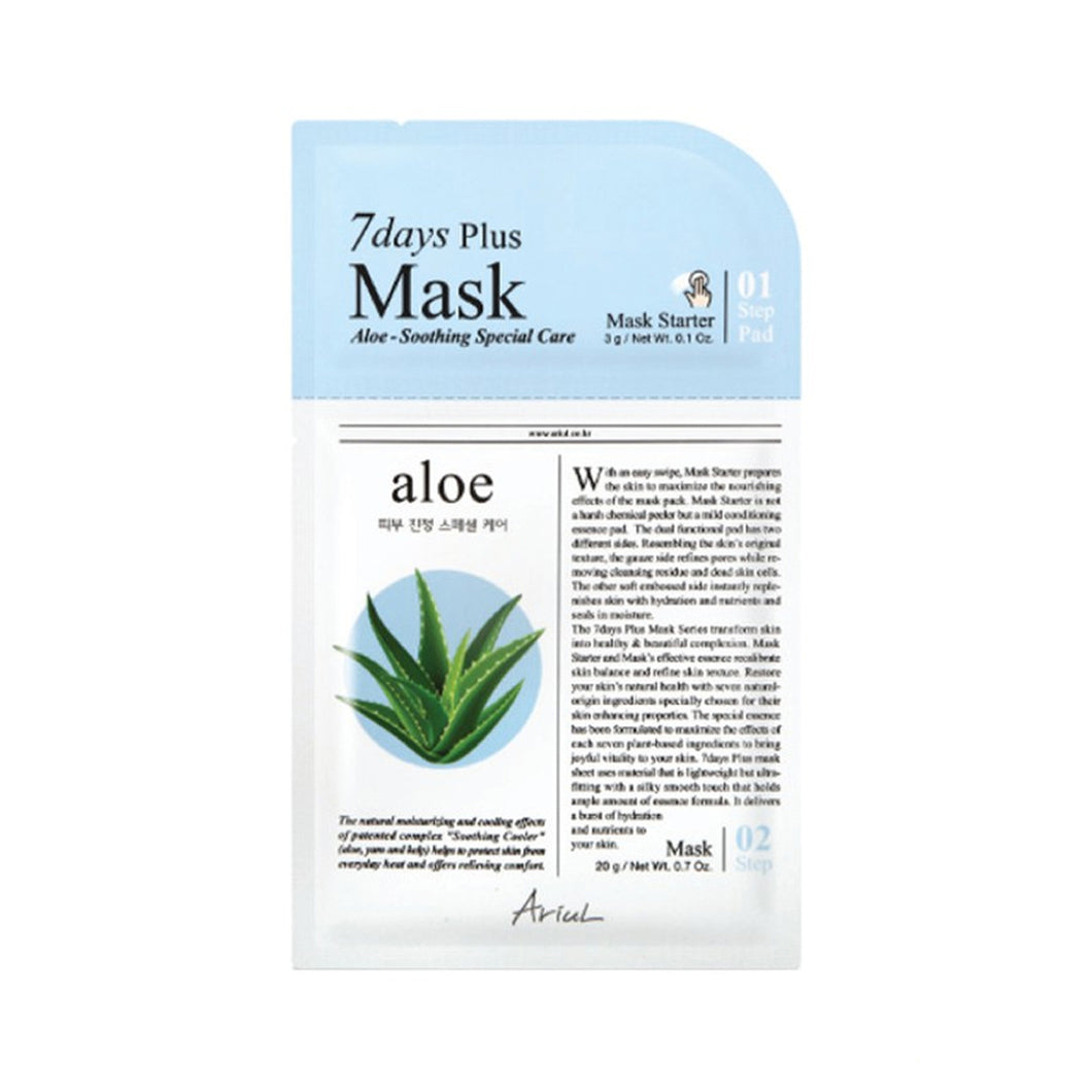 PRFE-ORDER: Ariul 7days Mask Aloe 5PCS